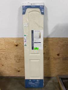 lot 94 image: JELD-WEN 2-Panel Arch Top Molded Bifold Closet Door