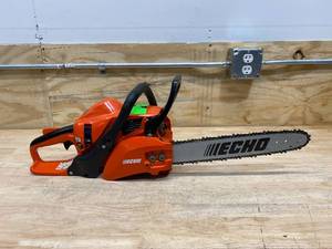 lot 123 image: ECHO 14 in. 30.5 cc Gas 2-Stroke Cycle Chainsaw