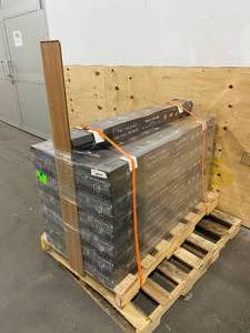 lot 3 image: HOME LEGEND Lot of 25 Cases of-  Wire Brushed Natural Hickory 38 in. T x 5 in. Wide x Varying Length Click Lock Hardwood Flooring (19.686 sq. ft. case)