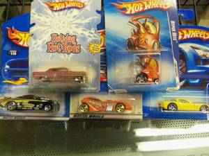 Lot of 5 Hot Wheels Collectors Val...