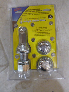 Valley Interchangeable Trailer Ball Mount System