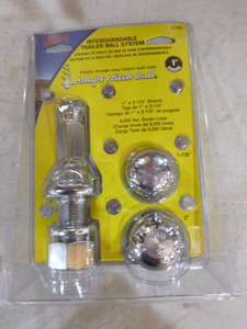 Valley Interchangeable Trailer Ball Mount System