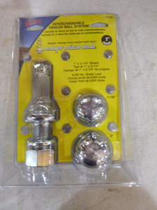 Valley Interchangeable Trailer Ball Mount System