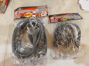 2 Packs of Erickson Rubber Tarp Straps
