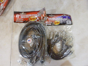 2 Packs of Erickson Rubber Tarp Straps