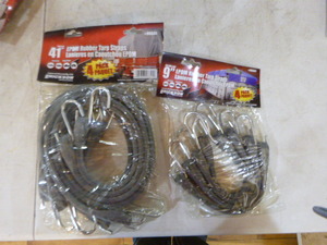 2 Packs of Erickson Rubber Tarp Straps