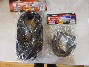 2 Packs of Erickson Rubber Tarp Straps