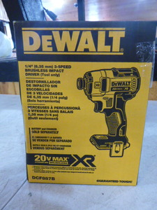 DeWalt 14 3-Speed Brushless Impact Driver