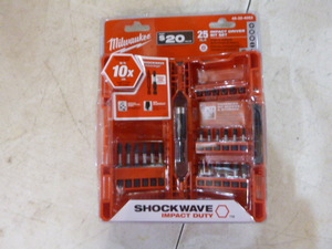 Milwaukee 25 Piece Impact Driver Bit Set