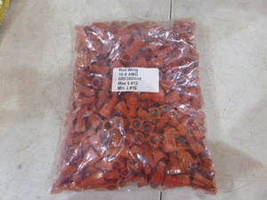 Bag of Red Wire Connectors
