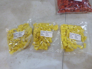 3 Bags of Yellow Wire Connectors