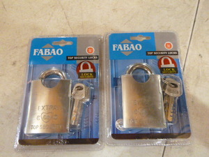 2 Fabao Top Security Locks