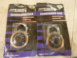 2 Sterling Pro Combination Locks