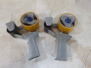2 Hand Held Tape Dispensers
