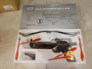 Camco Tools Pistol Crossbow with Safety Lock