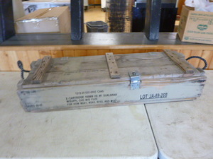 Wooden Ammo Box