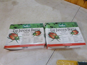 2 Boxes of Safer Brand Japanese Beetle Traps