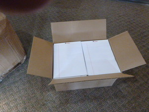 Case of Universal Lined Notepads