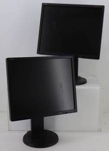 (2) NEC EA190M Monitors