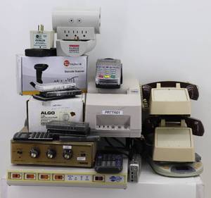 Box of Misc Electrical