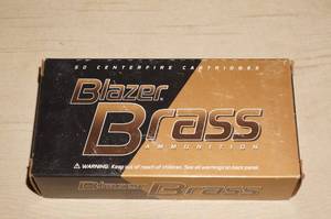 lot 37 image: 50 Blazer Brass .45 Auto 230 Gr FMJ Ammo