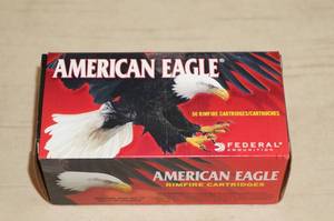 lot 45 image: 50 Federal American Eagle .17 Win Super Mag 20 Gr Tipped Ammo