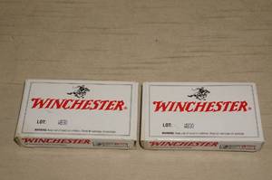 lot 58 image: 40 Winchester 5.56mm 55 Gr FMJ Ammo