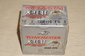 lot 83 image: 25 Winchester Xpert 12 Gauge 3 2 Shot Steel Shotshells
