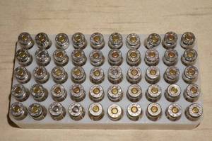 lot 101 image: Reloaded .40 S&W JHP Steel Case Ammo