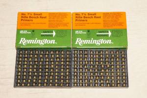 lot 113 image: 200 Remington No 7-12 Small Rifle Bench Rest Primers