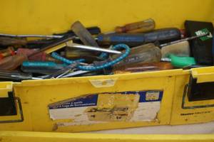 Tool case, screwdrivers
