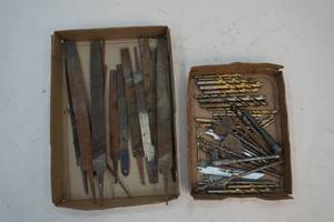 Flat files, drill bits