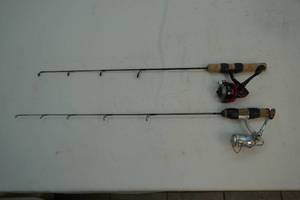 Ice fishing poles