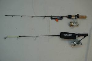 Ice fishing poles