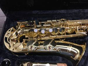 Yamaha Saxophone With Case
