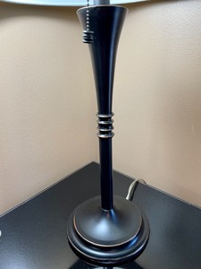 Lamp with a Metal Base