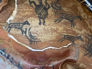 Handcrafted Beautiful Artistic Southwestern Pottery Wall Hanging