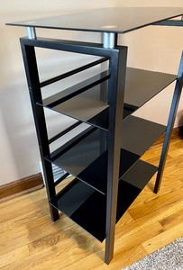 Decorative Black Shelf
