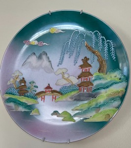 Asian Inspired Art Plates