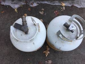 Two Propane Tanks