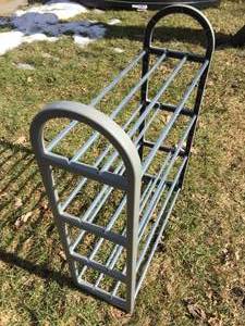 Plastic 4 Shelf Storage Rack