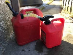 Two Gas Cans