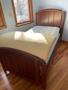 Wooden Twin Bed