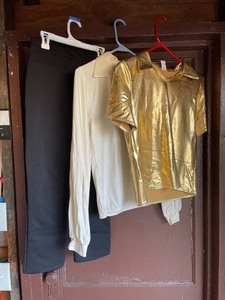 Dance Costumes and Size 5 12 Tap Shoes