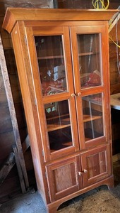 Display Cabinet with Glass Doors