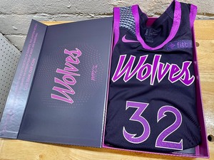 Minnesota Timberwolves Prince Collectors Jersey for #32 Townes