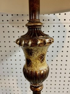 Ornate Metal Floor Lamp