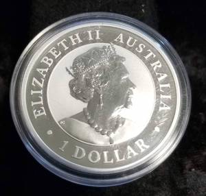 2019 AUSTRALIA $1 KOALA 1 TROY OZ .999 FINE SILVER IN AIRTITE