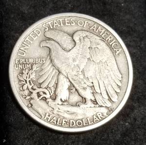 1936-D WALKING LIBERTY HALF DOLLAR