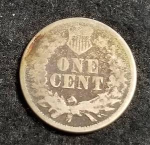 1860 EARLY DATE INDIAN HEAD CENT